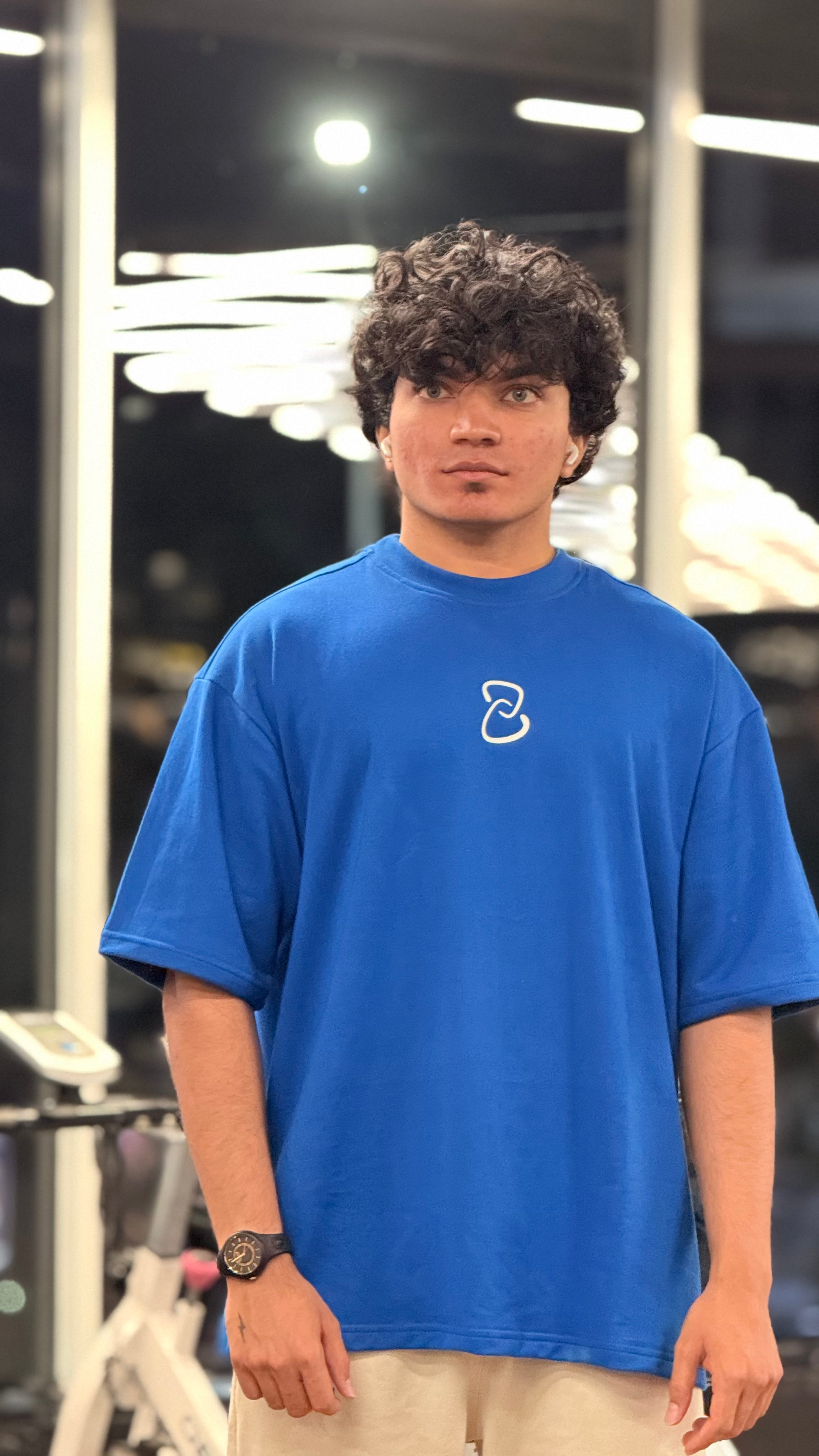 Celeste Blue Oversized T-shirt